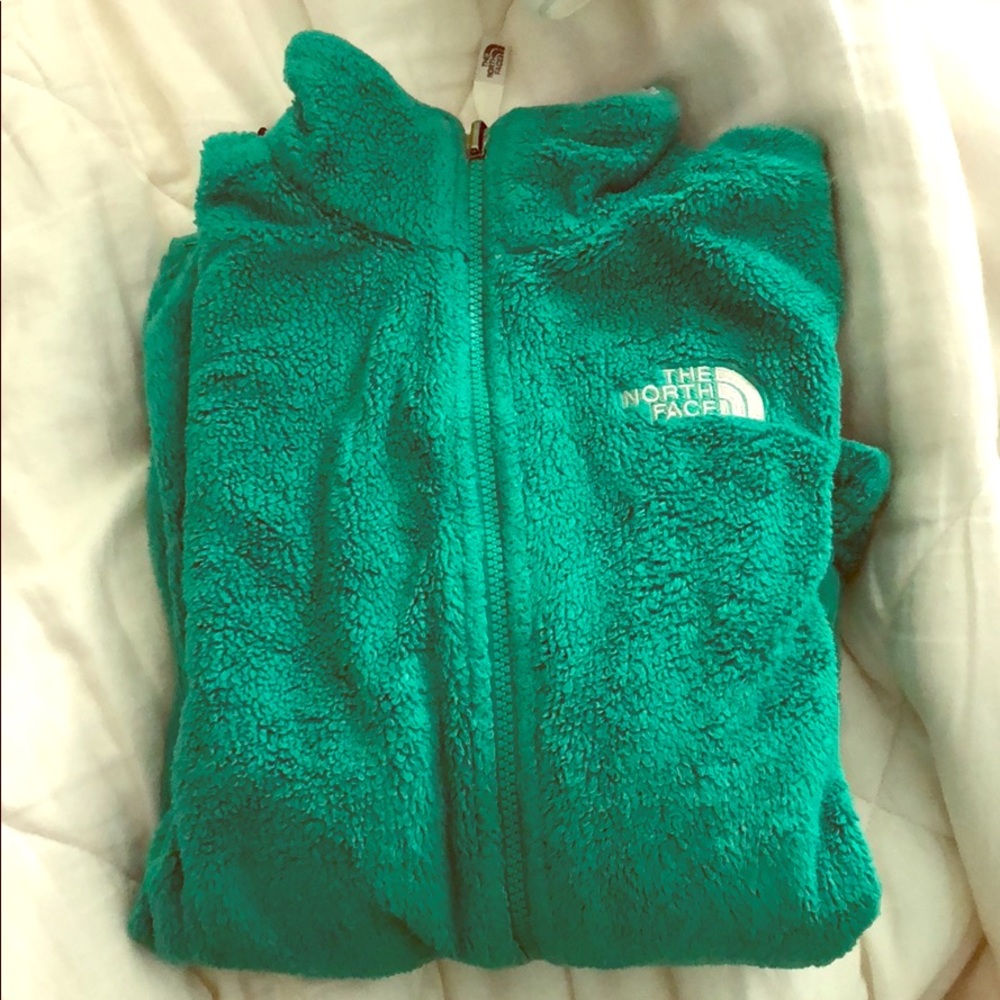 North Face Plush Zip-Up